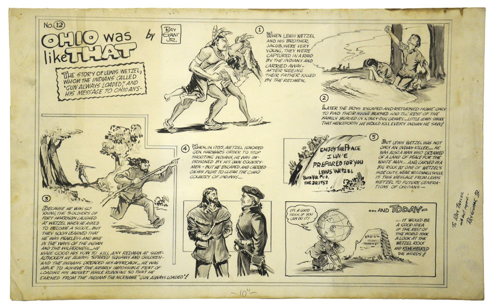 Ohio Was Like That. The Story Of Lewis Wetzel, Whom The Indians Called "Gun Always Loaded," And His Message To Ohioans RAY EVANS JR.