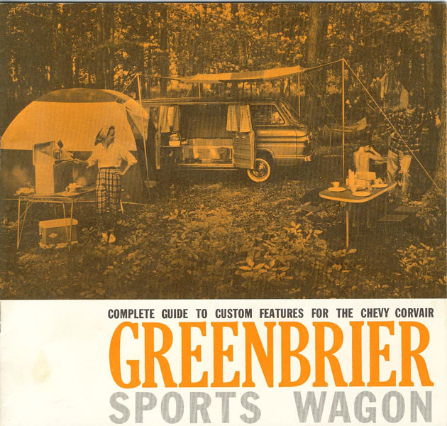 Complete Guide To Custom Features For The Chevy Corvair Greenbrier Sports Wagon Chevrolet Motor Division, General Motors, Detroit, Michigan