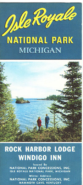 Isle Royale National Park. Michigan. Rock Harbor Lodge, Windigo Inn National Park Concessions, Inc