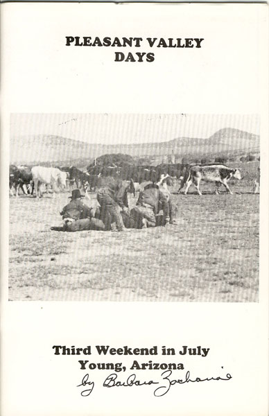 Pleasant Valley Days, Young, Arizona BARBARA ZACHARIAE