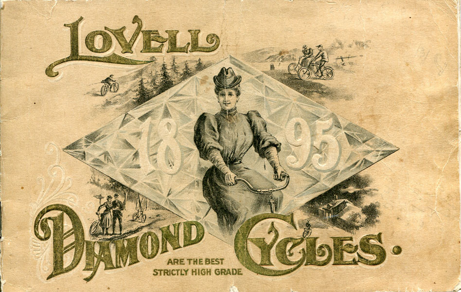 Lovell Diamond Cycles. Manufacturers Of And Jobbers In Fire Arms, Bicycles And Sporting Goods JOHN P. LOVELL ARMS CO