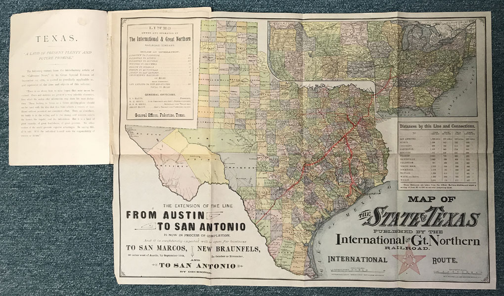 Homes In Texas On The Line Of The International & Great Northern R. R ...