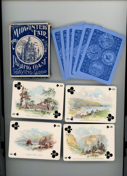 California Midwinter Exposition World's Fair Playing Cards GRAHAM, CHARLES S. [ARTIST]