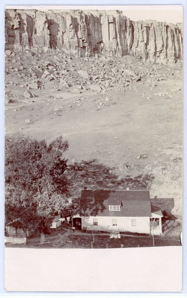 Real Photograph Postcard - Lone Tree Ranch And Stage Station CAMERON, EVELYN [PHOTOGRAPHER]