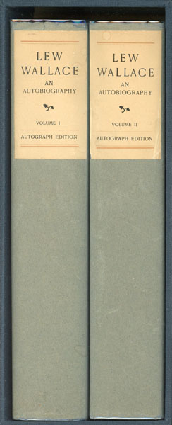 Lew Wallace: An Autobiography In Two Volumes. LEW WALLACE