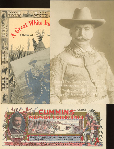 Fred Cummins Wild West Shows - Five Items COL FREDERICK T. CUMMINS