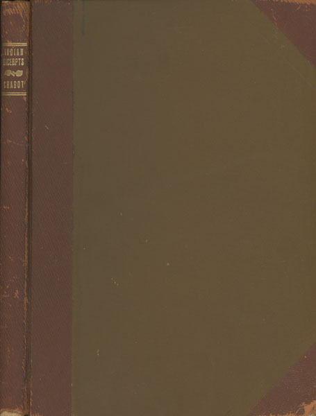 Excerpts From The Memorias For The History Of The Province Of Texas. Being A Translation Of Those Parts Of The Memorias Which Particularly Concern The Various Indians Of The Province Of Texas; Their Tribal Divisions, Characteristics, Customs, Traditions, Superstitions, And All Else Of Interest Concerning Them CHABOT, FREDERICK C. [WITH A PROLOGUE, APPENDIX, AND NOTES BY]