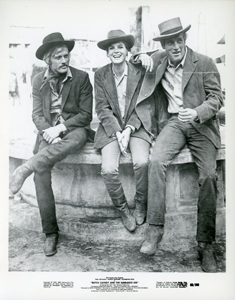 Photograph From The Movie "Butch Cassidy And The Sundance Kid," Written By William Goldman WILLIAM GOLDMAN