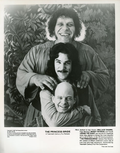 Photograph From The Movie "The Princess Bride," Written By William Goldman WILLIAM GOLDMAN