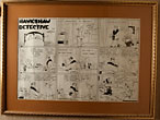 Hawkshaw The Detective - Black & White Original Cartoon Strip. WATSO