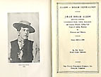Allen-Isham Genealogy. Jirah Isham Allen Montana Pioneer, Government Scout, Guide, Interpreter And Famous Hunter, During Four Years Of Indian Warfare In Montana And Dakota From 1839 To 1929. MARY ALLEN PHINNEY