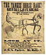 21" X 24 1/2" Linen Broadside. The Yankee Horse Rake! Made By Chas. G. Allen & Co., Barre, Mass CHAS G. ALLEN & C0.