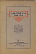 California 1849-1913 Or The …