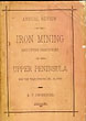 Annual Review Of The Iron Mining And Other Industries Of The Upper Peninsula For The Year Ending Dec., 31, 1880 A. P. SWINEFORD