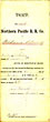 Northern Pacific Railroad Company Homestead Indenture Document, Dakota Territory, 1879 NORTHERN PACIFIC RAILROAD COMPANY