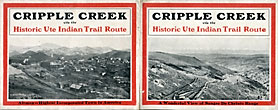 Cripple Creek Via The Historic Ute Indian Trail Route. 