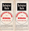 Burlington Route, Homeseekers' Excursions To Nebraska And Other Western Points Chicago, Burlington And Quincy Railroad