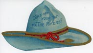 "Take Off Your Hat To The Myers!" F. E. Myers & Bro, Ashland, Ohio