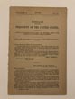 Message From The President Of The United States, Transmitting A Letter Of The Secretary Of The Interior And Documents Relative To The Condition Of The Northern Cheyenne Indians. PRESIDENT BENJAMIN HARRISON