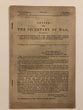 Letter From The Secretary Of War, Transmitting,...A Letter From The Major-General Commanding The Army, Relative To Implements Of Warfare Supposed To Be In The Possession Of The Indians Of Certain States. REDFIELD PROCTOR