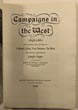 Campaigns In The West 1856-1861. The Journal And Letters Of Colonel John Van Deusen Du Bois With Pencil Sketches By Joseph Heger HAMMOND,GEORGE P. [EDITED BY].