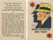 Dick Tracy, The Super-Detective. A Mystery Card Game FAMOUS ARTISTS SYNDICATE