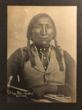 Original Photograph Of Kiowa Indian, Chief Lone Wolf WILLIAM S. SOULE--PHOTOGRAPHER