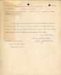 One Page Typed Letter From The Department Of The Interior Bureau Of Pensions Regarding Elizabeth Custer Widow Of General George A. Custer SMITH, JR., HIRAM [ACTING COMMISSIONER]